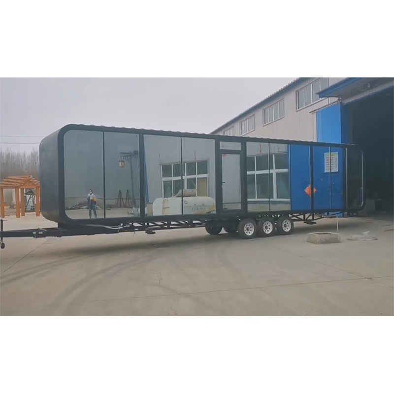 Hot Selling Mobile Apple Cabin on Wheels